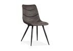 Chaise-Crazy-tissu-softyl-anthracite-front-Maxfurn