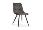 Chaise-Crazy-tissu-softyl-anthracite-front-Maxfurn