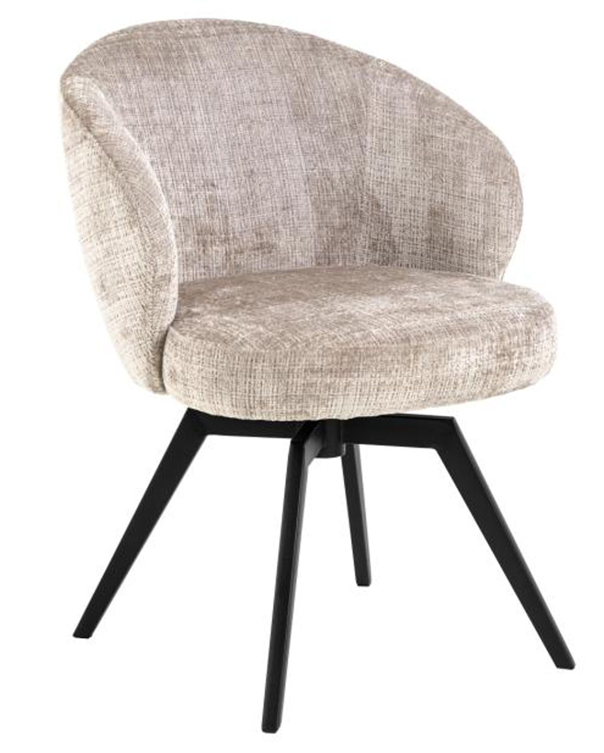 Chaise-Darlene-tissu-fabric-beige-side-Actona