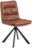 Chaise-Dean-pu-retro-brandy-691B-pieds-étoile-metal-side-01-Actona