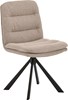 Chaise-Dean-tissu-alea-fabric-beige-60fr-pieds-étoile-metal-side-Actona