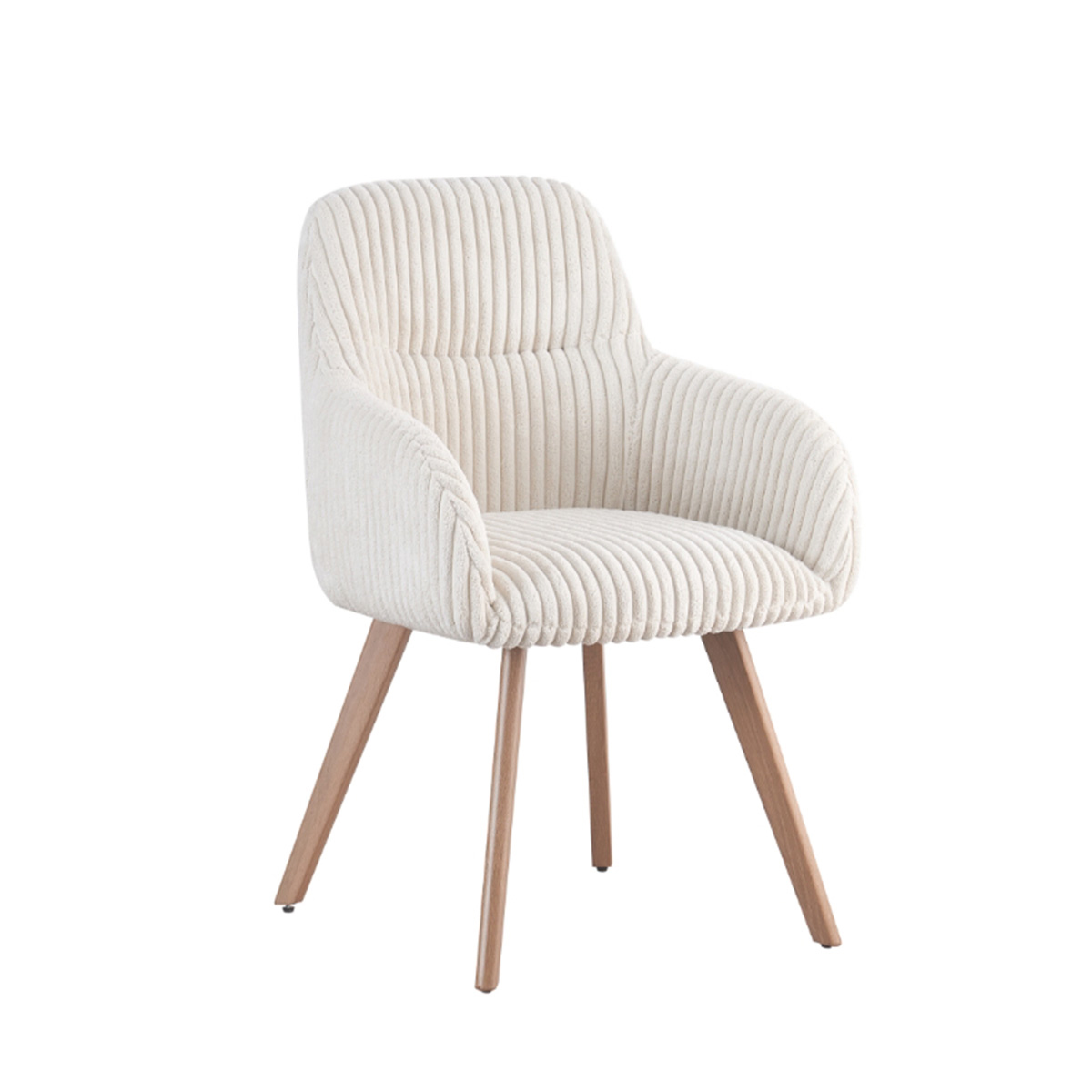 Chaise-Dotty-tissu-beige-Comodi-Living