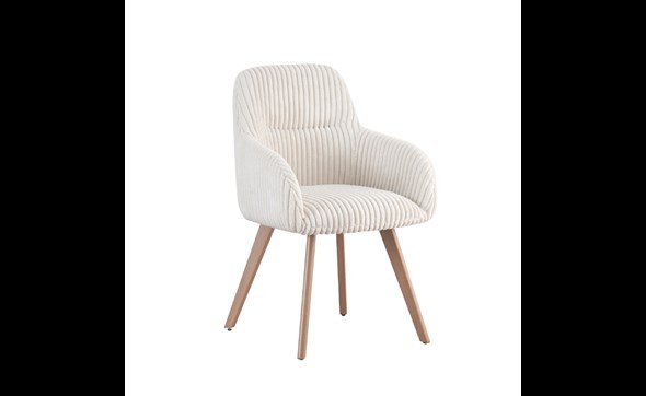 Chaise-Dotty-tissu-beige-Comodi-Living