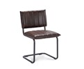 Chaise-Duncan-tissu-brun-side-XL-Company