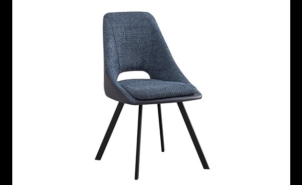 Set-2-chaises-Filou-9150-tissu-boucle-petrol-01-Rousseau