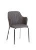 Chaise-Flo-simili-cuir-anthracite-K028-PRU08-Evan