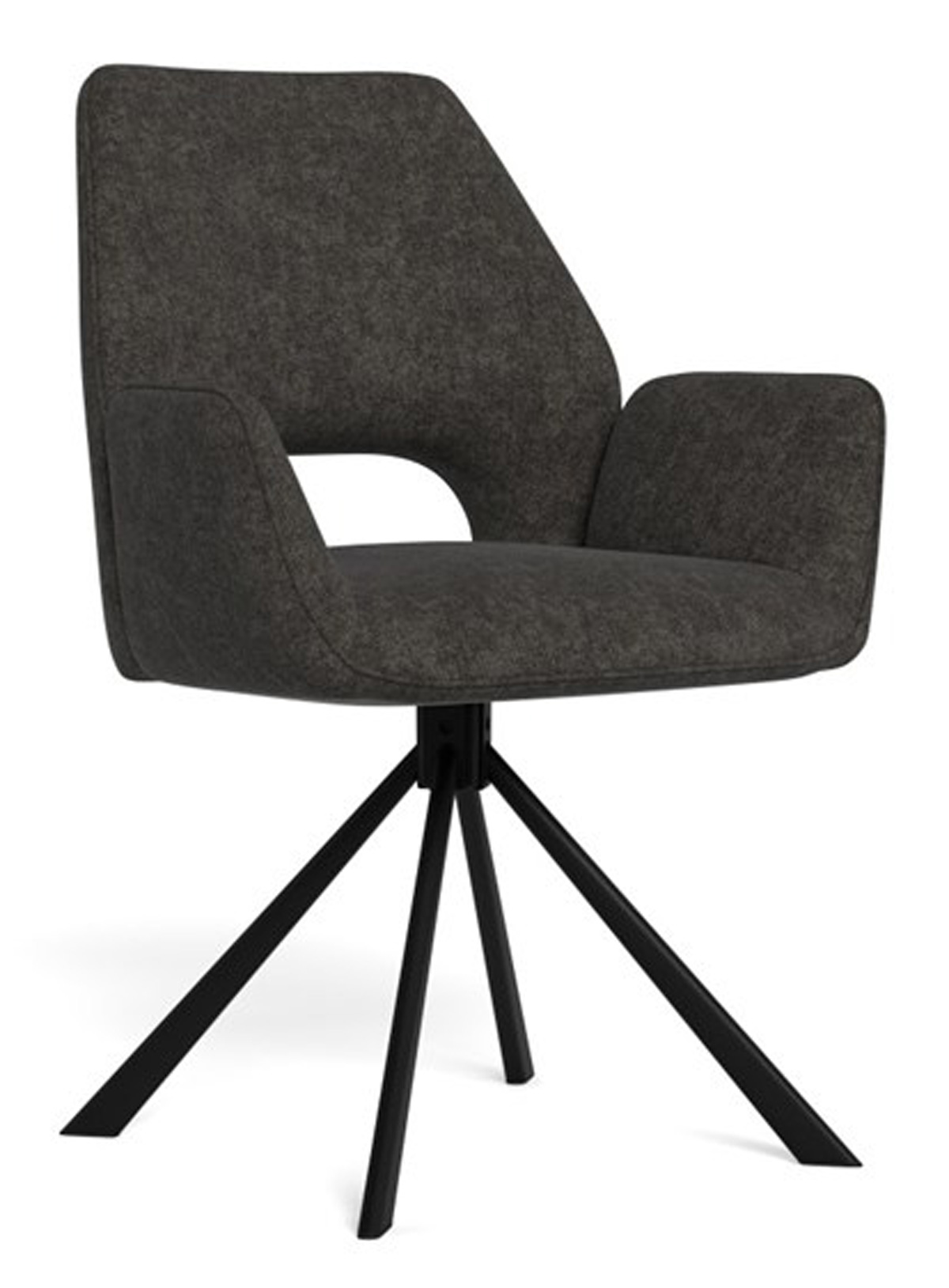 Chaise-Graham-110820-Tissu-Gris-foncé-side-Actona
