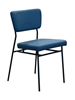 Chaise-Jenson-simili-cuir-bleu-Comodi-Living