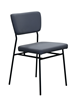 Chaise-Jenson-simili-cuir-gris-back-Comodi-Living