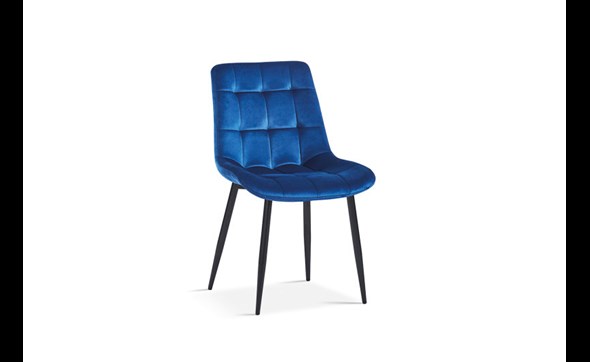 Chaise-Juta-9005-verlours-bleu-fonce-OK-Rousseau