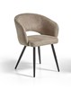 Chaise-Lola-beige-MDC-808-De-Eiken-Zetel