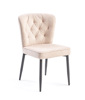 Chaise-Lorena-tissu-beige-pieds-metal-noir-side-Comodi-Living