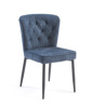 Chaise-Lorena-tissu-bleu-pieds-metal-noir-side-Comodi-Living