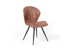 Chaise-Magic-tissu-Softyl-cognac-front-Maxfurn