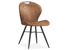 Chaise-Malone-tissu-Softyl-cognac-front-Maxfurn