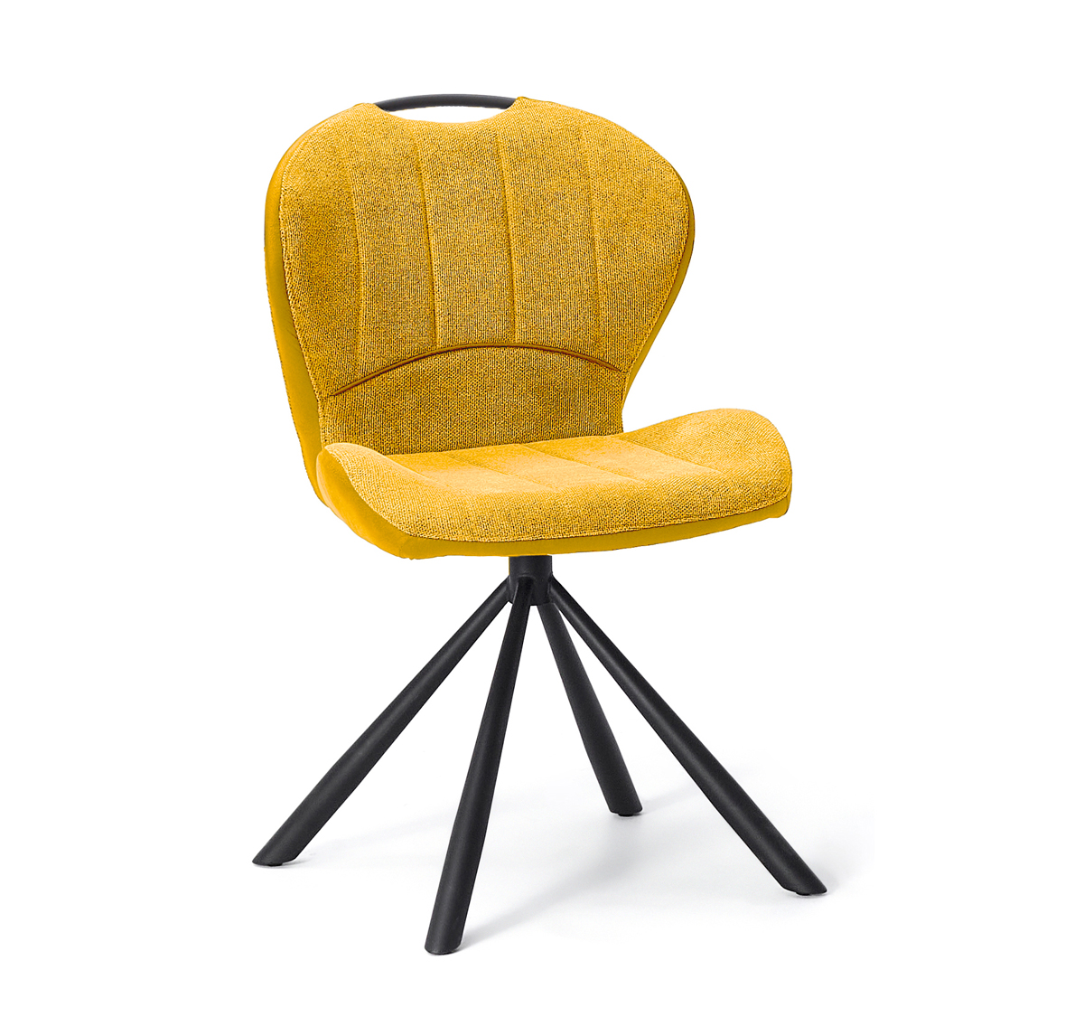 Chaise-Marc-tissu-habanna-yellow-Comodi-living