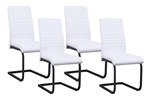 Chaise-Mauro-DC-2012-1-simili-cuir-blanc-set-Poldimar
