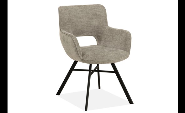 Chaise-Mercury-tissu-miami-toffee-Maxfurn