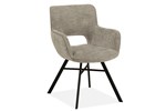 Chaise-Mercury-tissu-miami-toffee-Maxfurn