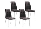 Chaise-Merlino-9616-2-simili-cuir-noir-set-4-Rousseau