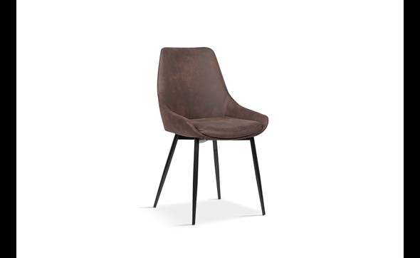 Chaise-Mirano-9611-1-tissu-brun-set-Rousseau