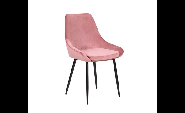 Chaise-Mirano-9611-7-velours-rose-set-Rousseau