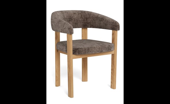 Chaise-Myles-tissu-juto-brun-pied-chene-mat-side-Actona