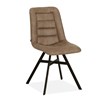 Chaise-Niels-tissu-Chicago-truffle-Maxfurn