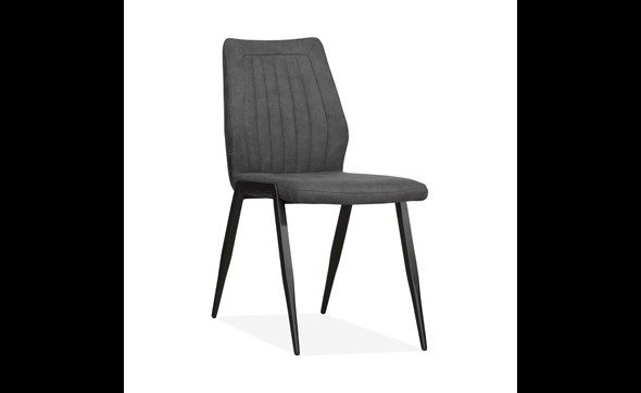Chaise-Pickup-tissu-Luxor-anthracite-front-Maxfurn