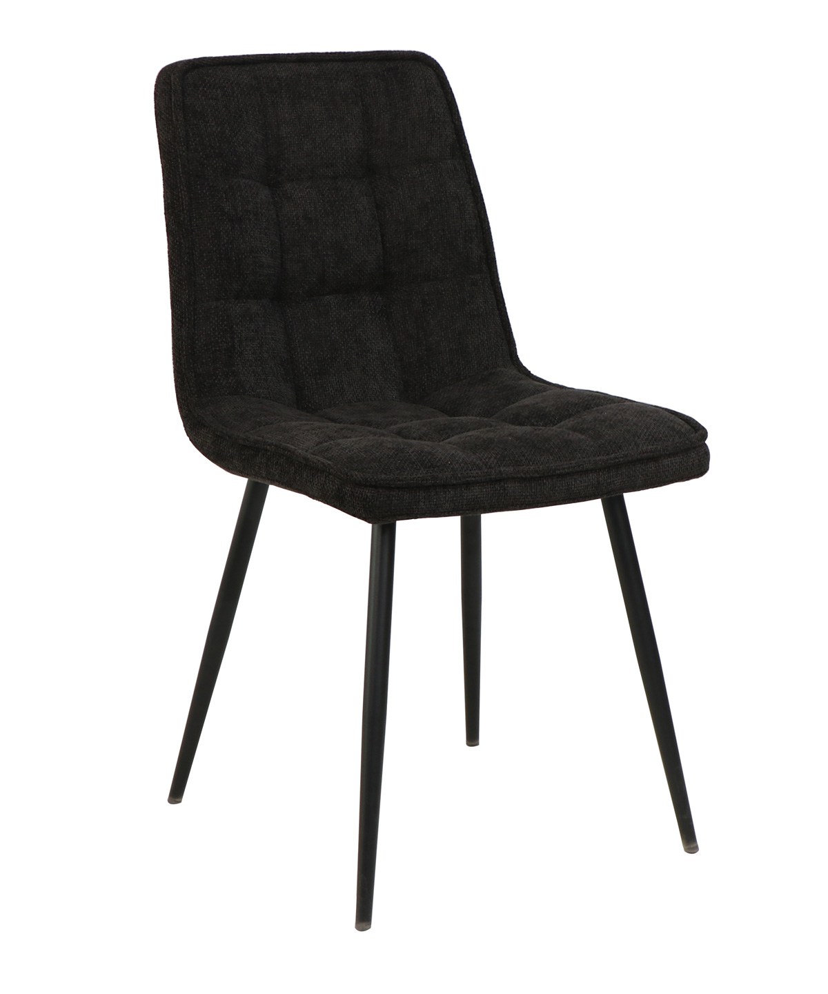 Chaise-S310-tissu-noir-Oosterlynck