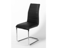 Chaise-ST0906-PVC-noir-Bauwens-GBO