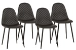 Chaise-ST1701-simili-cuir-noir-set-Bauwens-GBO