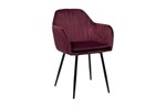 Set-2-chaises-ST2003-tissu-Bordeaux-Bauwens