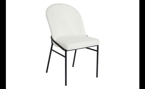 Chaise-ST2301-tissu-boucle-blanc-GBO