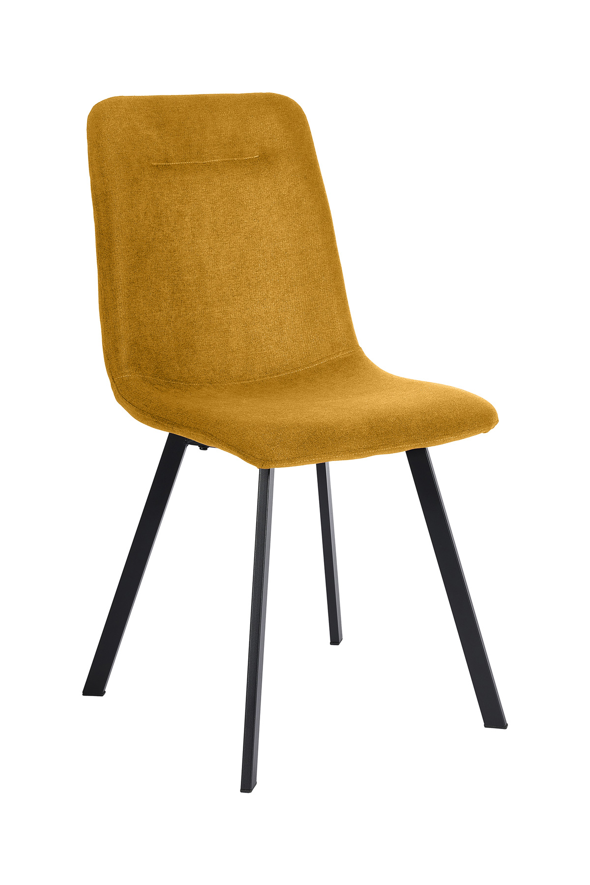 Chaise-ST2307-tissu-jaune-GBO