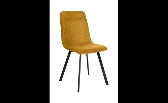 Chaise-ST2307-tissu-jaune-GBO