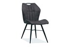 Chaise-Scala-tissu-softyl-anthracite-front-Maxfurn
