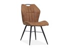 Chaise-Scala-tissu-softyl-cognac-front-Maxfurn