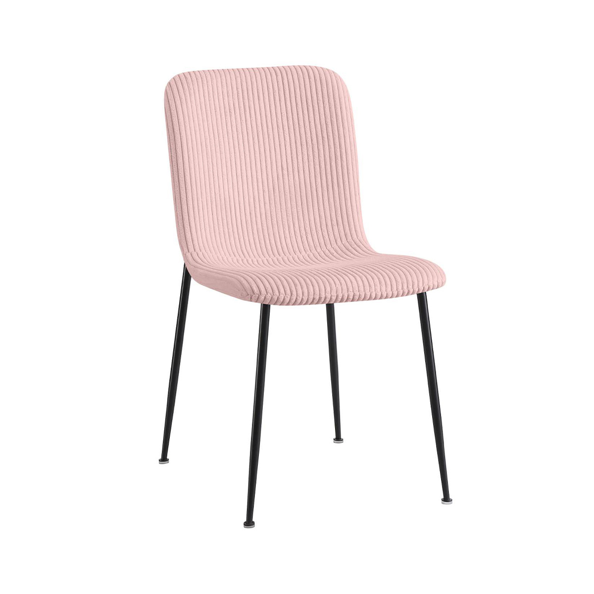 Chaise-Sela-tissu-rose-Comodi-Living