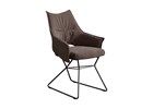 Chaise-Selena-tissu-Amy-Hannah-taupe-Comodi-Living