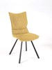 Chaise-Sharon-tissu-jaune-Comodi-Living-