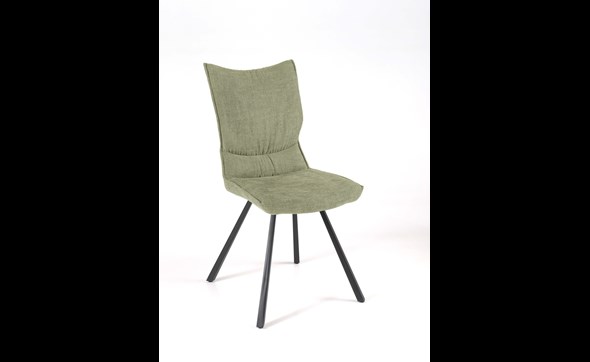 Chaise-Sharon-tissu-vert-Comodi-Living-