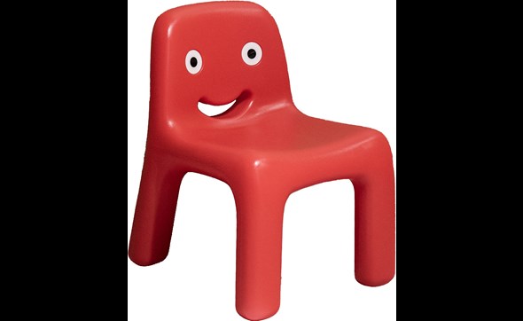 Chaise-Stacey-plastique-rouge-Comodi-Living