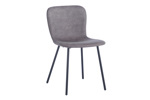 Set-4-chaises-Susan-9025-simili-cuir-taupe-Rousseau