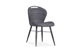 Chaise-Talent-tissu-anthracite-front-Maxfurn