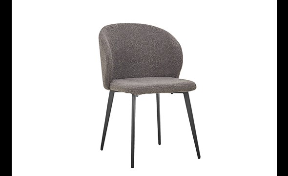 Chaise-Toledo-9450-11-tissu-bouclé-gris-1-Rousseau