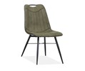 Chaise-Trofee-tissu-Zorro-moss-front-Maxfurn