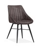 Chaise-Truffle-tissu-Softyl-anthracite-front-Maxfurn