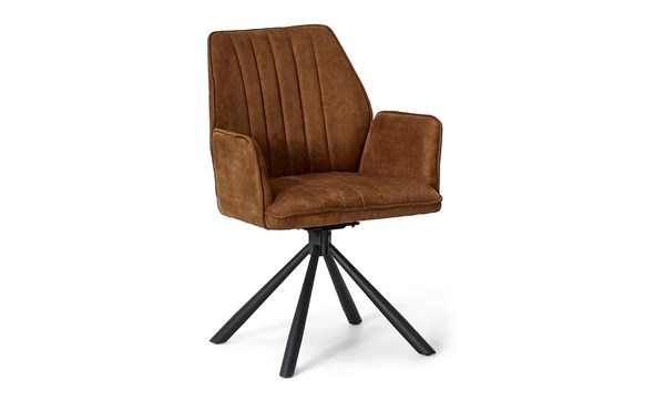 Chaise-Wayne-tissu-Brave-cognac-Comodi-living