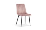 Chaise-Willis-9660-velours-rose-side-Rousseau